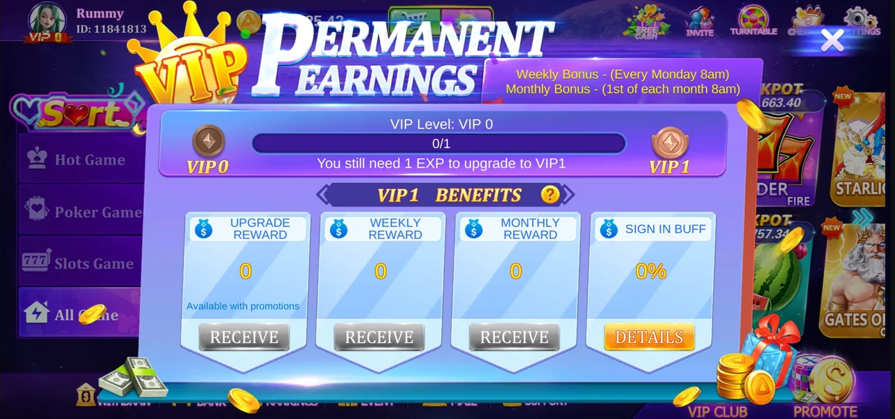 Rummy Perfect VIP Features